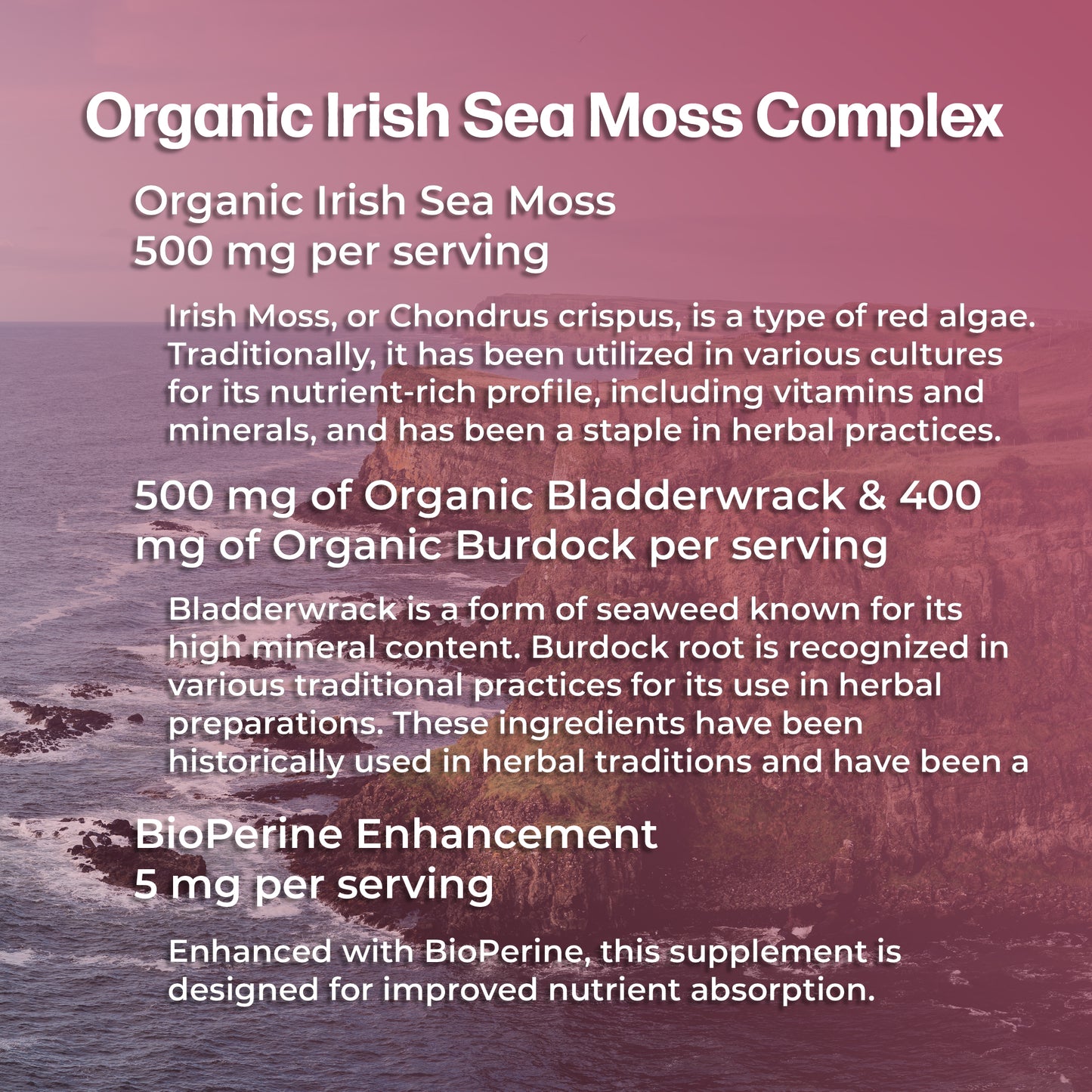 Irish Sea Moss Complex