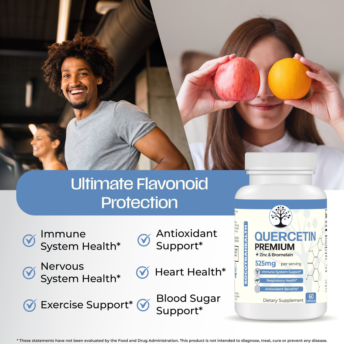 Quercetin Premium with Zinc and Bromelain