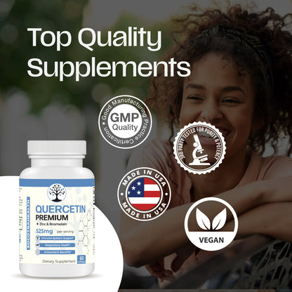 Quercetin Premium with Zinc and Bromelain